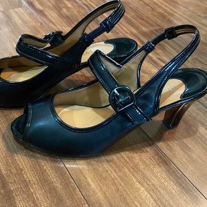 Black J. Renee Women Heels Size 12